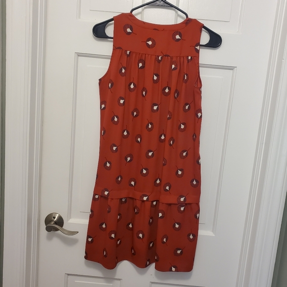 LOFT Sleeveless Fit & Flare Dress Size SP, Classic, Casual, Colorful - Picture 8 of 9
